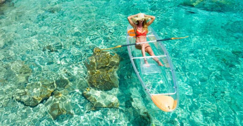 Transparent Kayak Sunset Tour - Included Amenities