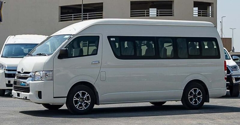 Transport Toyota Hiace - Driver Information