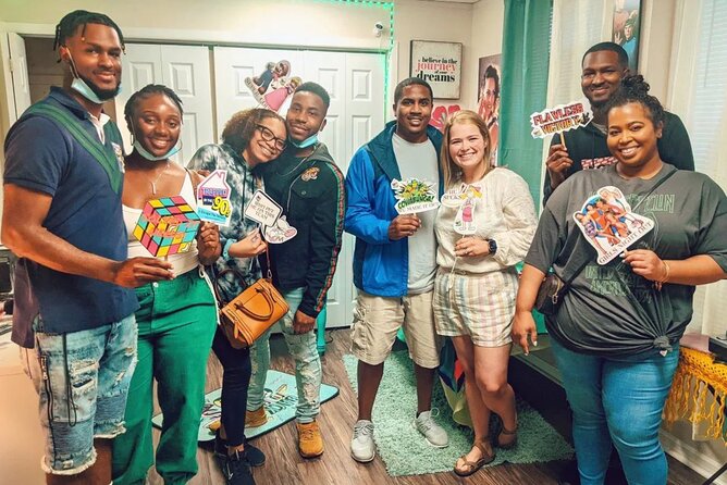 Trapped From the Future - Tampa 80S & 90S Escape Rooms - Scavenger Hunt-Style Challenges