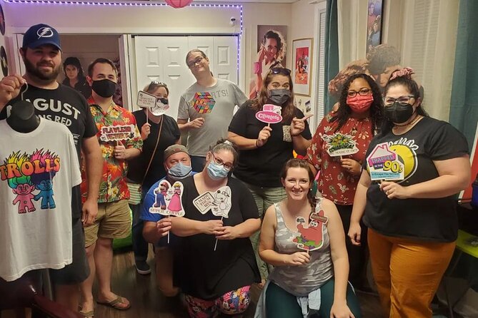 Trapped From the Future - Tampa 80S & 90S Escape Rooms - Private Group Participation