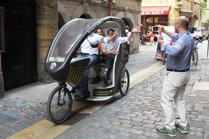 Treasure Hunt in a Pedicab Tour of Lyon - Pricing and Booking