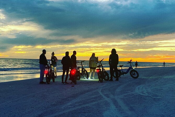 Treasure Island & Johns Pass Electric Bike Sunset Guided Ride - Key Points
