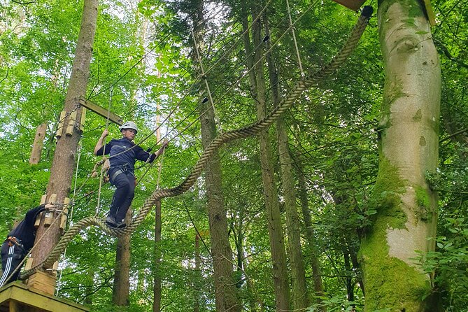 Tree Top Highwire - 2 Different Courses for Different Age Groups - Equipment and Health Restrictions