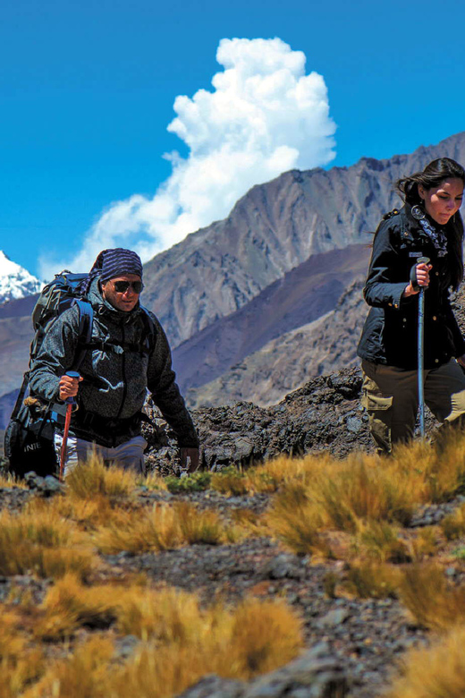 Trekking and Rappel in the Andes Mountains - Key Points