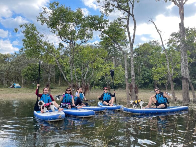 TREKKING & KAYAK/SUP IN TUYEN LAM LAKE - Professional Instructors and Safety