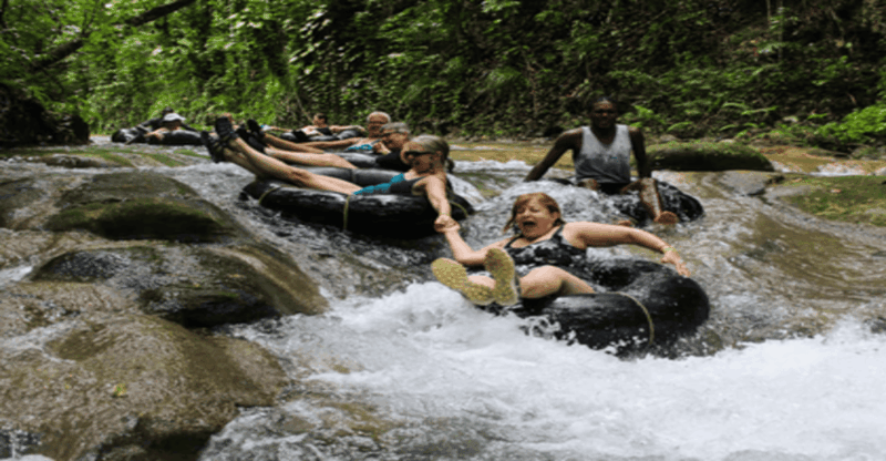 Trelawny & Ocho Rios: Blue Hole & River Tubing Combo - Key Points