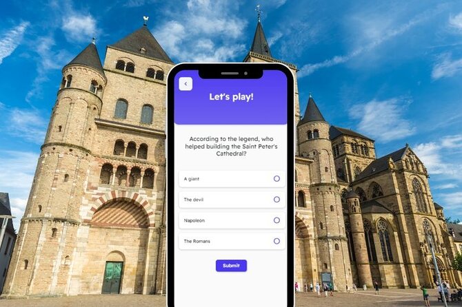 Trier Exploration Private Game and City Tour on Your Phone - Navigating the Tour