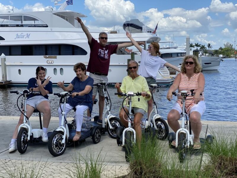 Trike Tour of Naples Florida - Fun Activity Downtown Naples - Route and Attractions