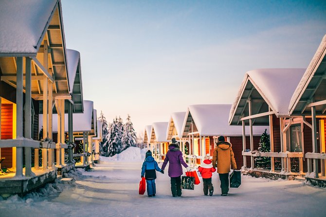 Trip to Arctic Circle, Santa Claus Village and Santas Reindeer - Exploring the Elf Workshops