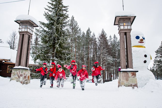 Trip to Arctic Circle, Santa Claus Village and Santas Reindeer - Reindeer Encounter and Husky Ride
