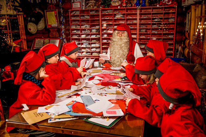 Trip to Arctic Circle, Santa Claus Village and Santas Reindeer - Delightful Lunch at the Village