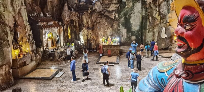 Trip to Marble Mountains and Exploring Natural Waterfall - Highlights of the Tour