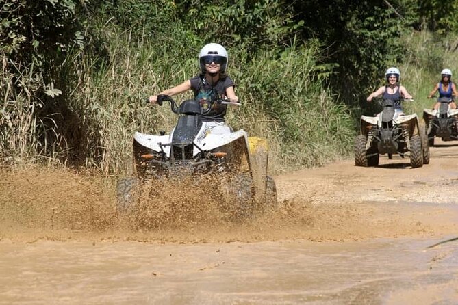 Triple Combo Bamboo Rafting With Limestone Massage ,Zip Lining and ATV - Booking Information