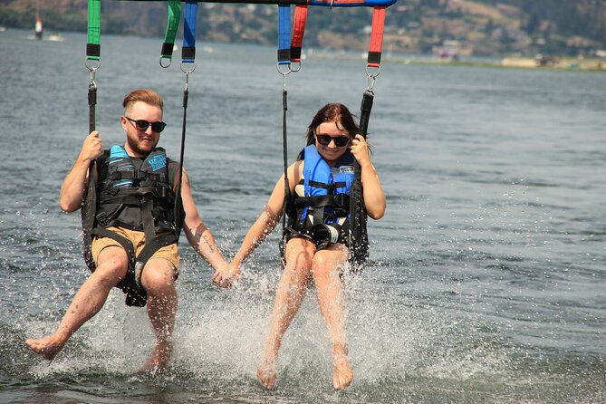 Triple Parasailing Experience in Kelowna - Family-Friendly Experience