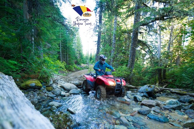 Triumph Arch, Paltinu Dam, Doftana, Small Group ATV Tour - Exploring the Triumph Arch