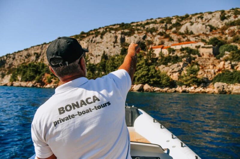 Trogir, Blue Lagoon and Šolta (shipwreck) Private Boat Tour - Exploring Trogir