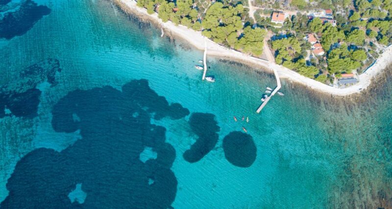 Trogir: Blue Lagoon, Maslinica, and Solinska Bay Boat Tour - Explore Historical Maslinica