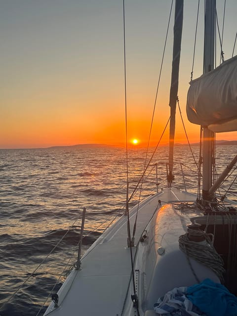 Trogir: Sunset Sailing - Sailing Route