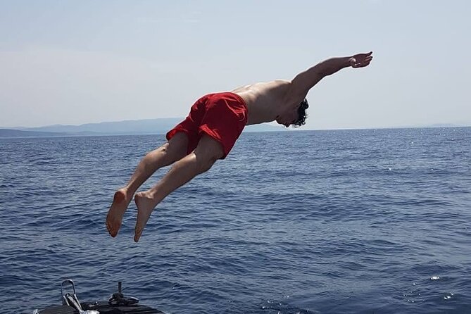 Trogir,Blue Lagoon and ŠOlta Island Full Day Private Boat Tour - Trogir: Exploring the Historic Town