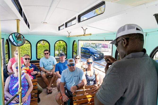 Trolley Island Tour: Conch Show, Full Lunch, History, 3.5 hours - The Sum Up