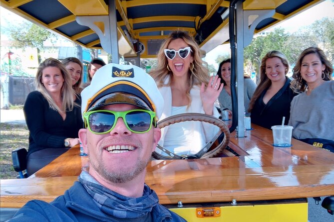 Trolley Pub Mixer Tour Through St. Pete With Bar/Photo Stops - Included Amenities for the Tour