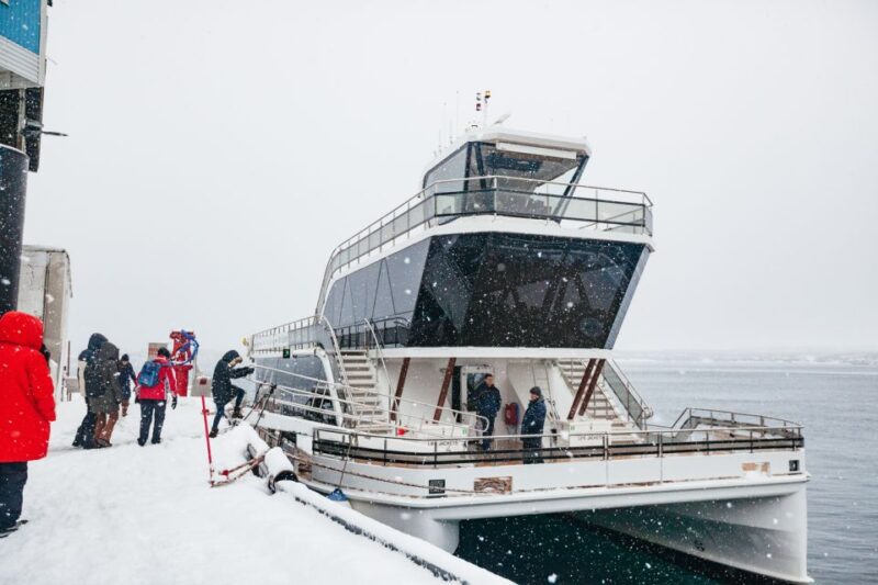 Tromsø: Arctic Fjord Cruise by Hybrid-Electric Catamaran - Guided Tours and Commentary