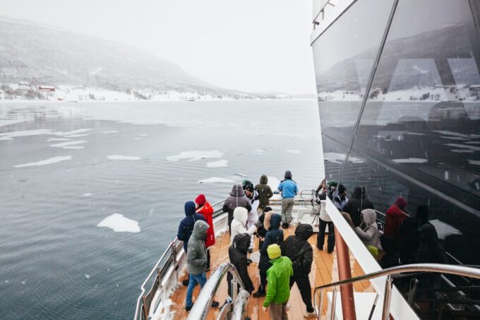 Tromsø: Arctic Fjord Cruise by Hybrid-Electric Catamaran - Onboard Amenities and Dining