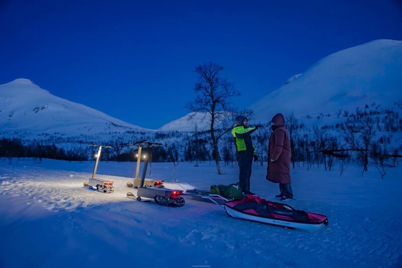Tromsø Day: Electric Snow Scooter Ride & Bonfire With Guide - Booking and Communication