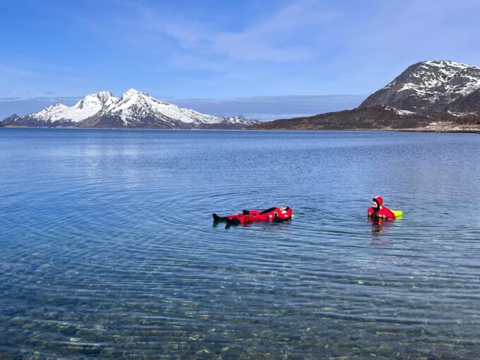 Tromsø: Fjord and Floating Safari, Arctic Floating - Rewards and Certificates