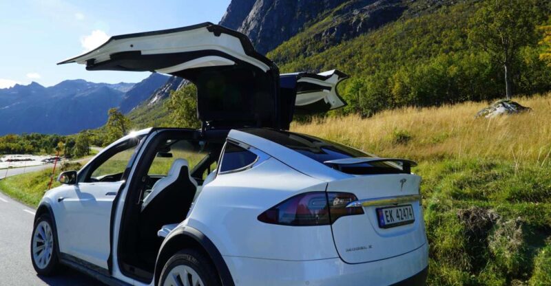 Tromsø: Fjord Sightseeing in a Tesla X Luxury Electric Car - Eco-Friendly Vehicle