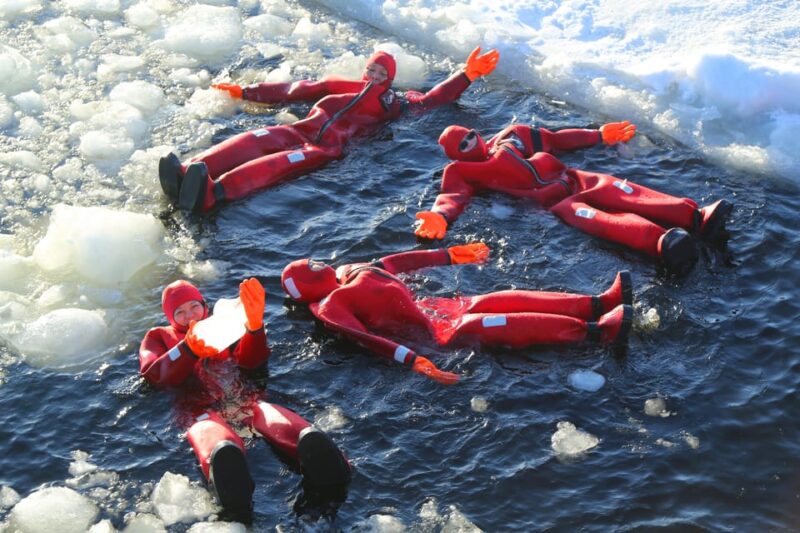 Tromsø: Ice Swimming in Survival Suit - Unique Adventure
