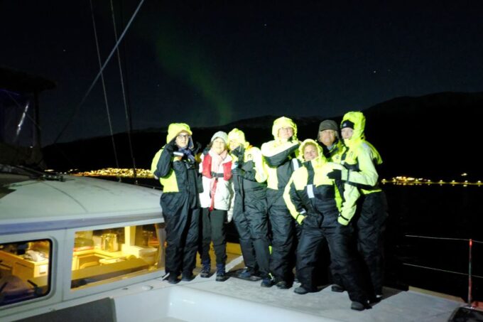 Tromsø: Northern Lights Luxury Catamaran Cruise - Departure and Return