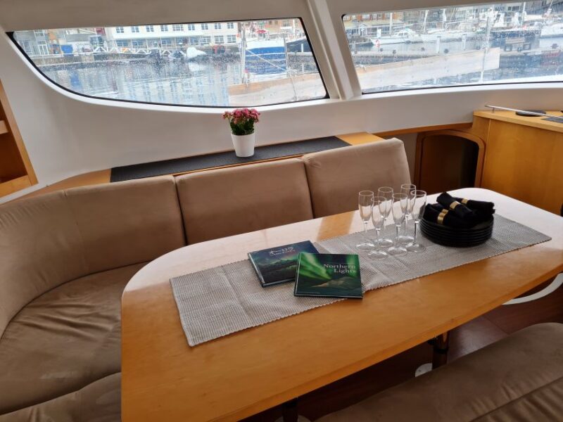 Tromso: Sightseeing Cruise by Catamaran With Snacks & Drinks - Cruise Duration and Departure Times