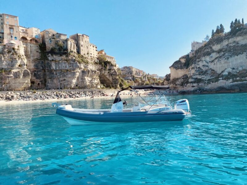 Tropea: Private Boat Rental With Skipper and Snacks - Inclusions