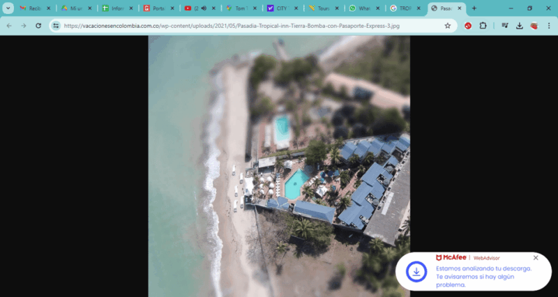 TROPICAL INN, Day Pass Tierra Bomba - Activity Overview