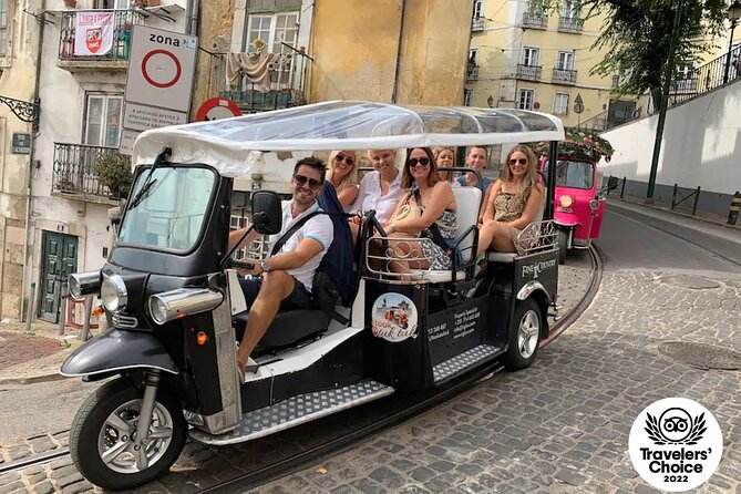 True 4Hour/Half Day Tuk Tuk Tour of Lisbon - Local Overview - Just The Basics