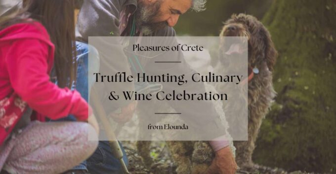 Truffle Hunting, Culinary & Wine Celebration From Elounda - Premium Vehicle and Amenities
