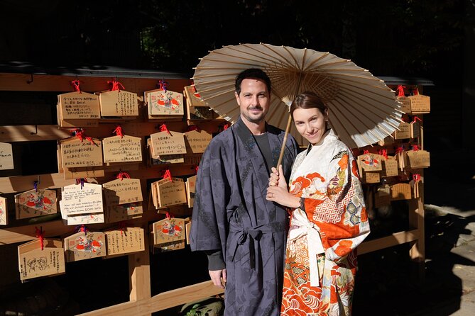 Try Vintage KIMONO Haori: Photogenic Tokyo & Shrine Experience! - Guided Tour