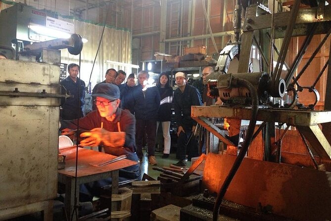 Tsubame Sanjo 6hr Private Factory Tour With Guide & Vehicle - Gyokusen-do Factory Tour