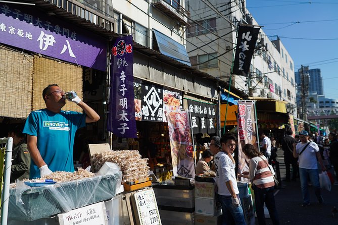 Tsukiji Fish Market Food Walking Tour - Japanese Shrine Visits