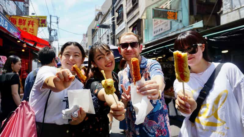 Tsukiji Food Crawl: Japanese Street Food & Market Tour - Tasting Seafood Specialties