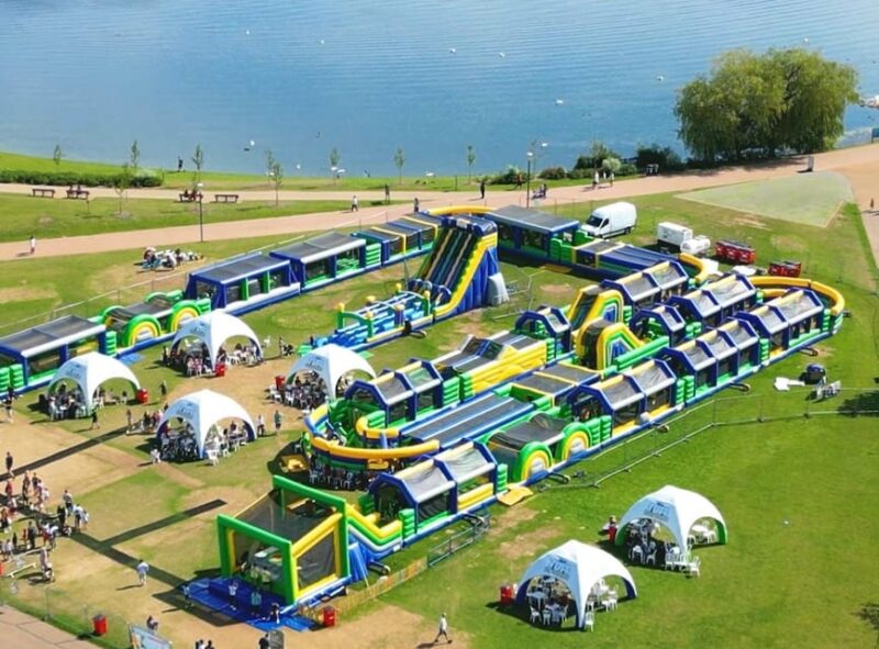Tuff Nutterz @ Willen Lake, Milton Keynes, 23 Aug - 1 Sept - Big Slide Experience