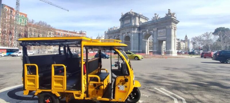 Tuk Tuk 1 Hour for the Best of Madrid With Audio Guide - Itinerary