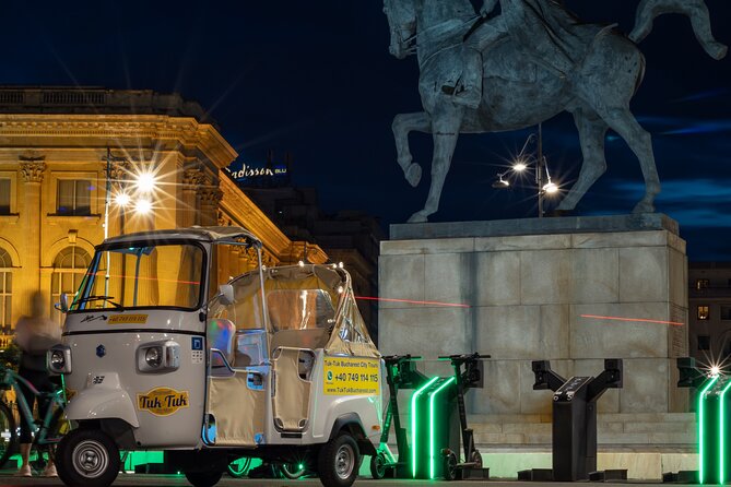 Tuk Tuk Bucharest Private Tour - Unique Experience. - Exploring Bucharest at Night