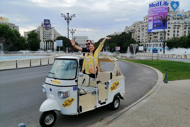 Tuk Tuk Bucharest Tour - Unique Experience in Town! - Personalized and Private Experience