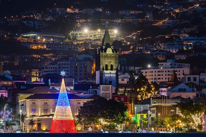 Tuk Tuk Funchal Magic Christmas Lights - Cozy Ride With Blankets
