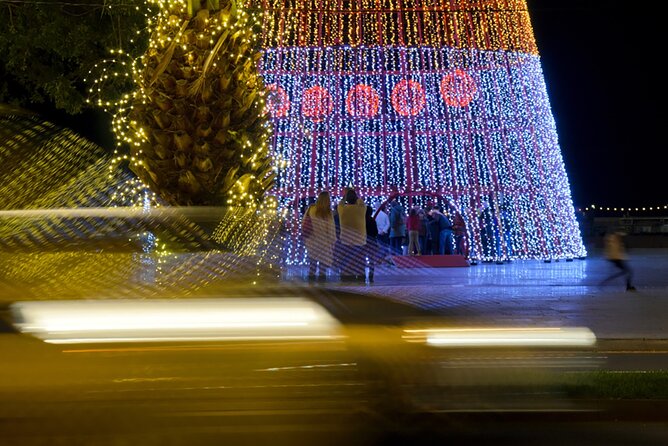 Tuk Tuk Funchal Magic Christmas Lights - Capturing the Festive Atmosphere