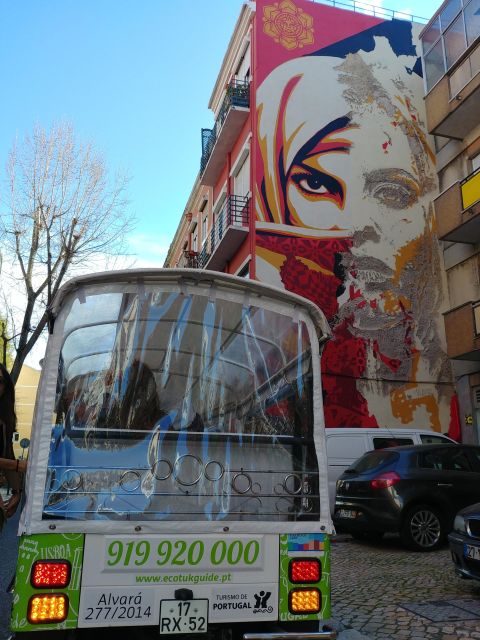Tuk Tuk Lisbon: Street Art 2-Hour - Key Points