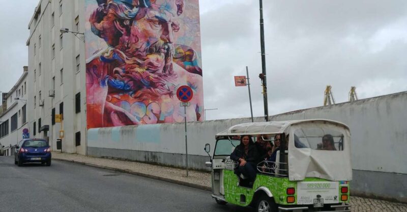 Tuk Tuk Lisbon: Street Art 2-Hour - Itinerary Highlights