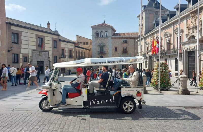 Tuk Tuk Tour With Wine Tasting in Madrid - Booking Information